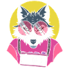 Hipster Wolf Wolfexperte