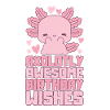 Axolotl Birthday Party