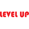 LEVEL UP-Red Text