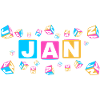 JAN colourful cubes