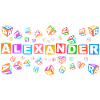 ALEXANDER colourful cubes