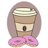 Kaffee Donut