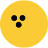 Bowling ball, bowling yellow