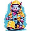 Hippopotame doux