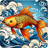 Asian Koi Carp