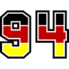 94 Number Symbol Germany