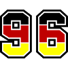 96 Symbole numérique Allemagne