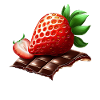 Sweet seduction: strawberry meets chocolate