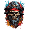 Buccaneer Skull: Spooky Adventures