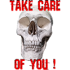 Skull mit Spruch