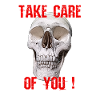 Skull mit Spruch Version 2