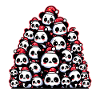 Panda Cute Christmas Christmas Tree