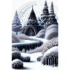 3D-Animation Weihnachtsdesign