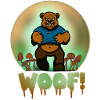 Woof Halloween Bear