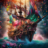 candy pirate ship