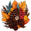 Bunte Herbst Mischung