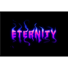 Eternity - Schriftzug im Flammenstil
