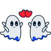 Pair of ghosts