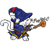Sorcerer cat in enchantment