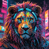 Löwe Cyberpunk