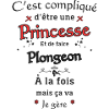 Princesse et Plongeon