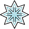 Snowflake Icon Winter