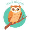 Owl alone