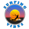 Surfing Vibes - Sonne - Kitesurfer