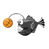 Frogfish Basketball Black White Striped