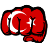 Turkey Flag Hand Fist