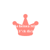 Ich kann "f*ck dich" lächeln.