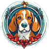 Beagle Chien Xma, Chiens d’amour