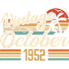 Octobre 1952 Cadeau Anniversaire - 1952