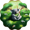 Sleeping Koala