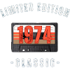 Limited Edition 1974 Birthday Retro