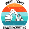 Bagger Baggerfahrer Baggerwagen