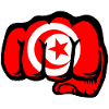 Tunisia Flag Hand Fist