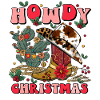 Howdy Christmas Weihnachtsdesign
