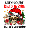 Dead Inside Christmas Design