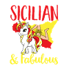 Sicile Drapeau Italie Sicile