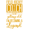 Field Hockey Coach Field Hockey