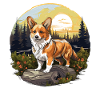 Dog Corgi