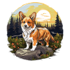 Dog Corgi