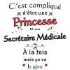 Princesse Et Secrétaire Médicale