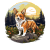 Dog Corgi