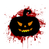 Halloween Pumpkin | Jack O Lantern Splatter