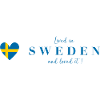 LIVED IN SWEDEN FLAG