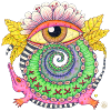 Croctopus, Crocodile, Eye, Octopus