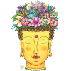 Sois simplement, Bouddha, Méditation, Yoga