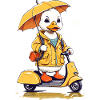 Duck with Roller